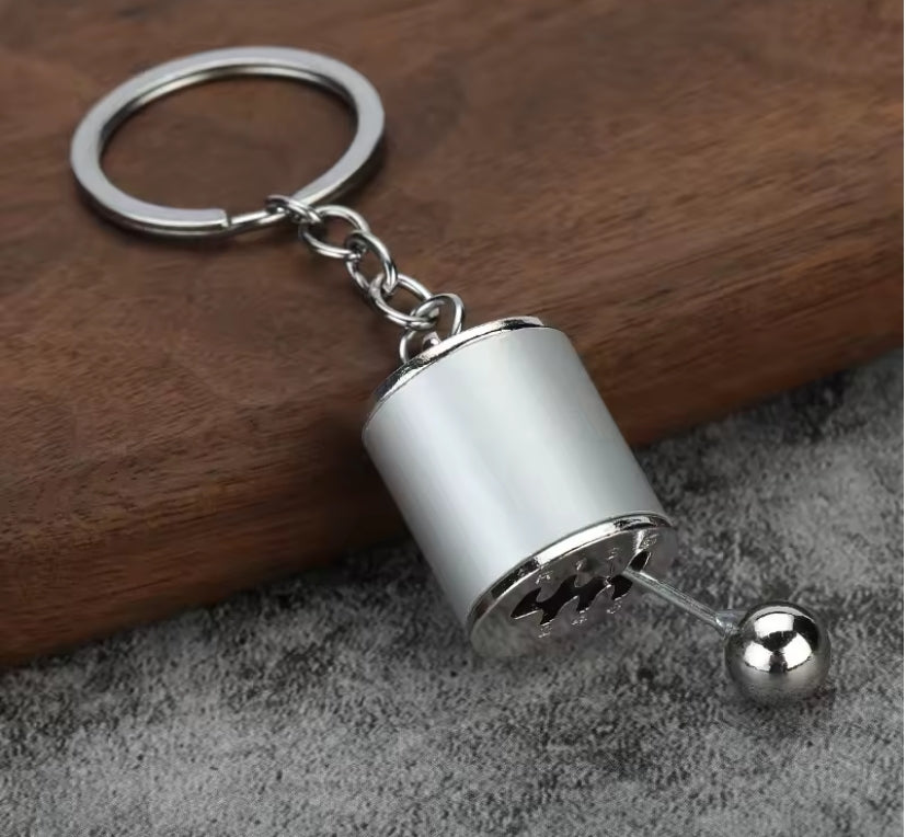 Mini Gearbox Pendant Keychain Stick